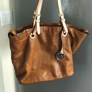 Leather Michael Kors purse